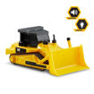 Picture of CAT MINI CREW DUMP BULLDOZER